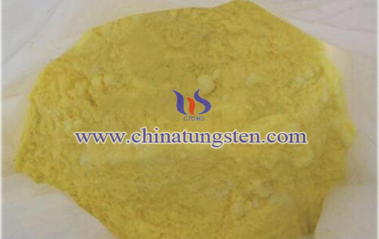 Tungsten Trioxide Picture Tungsten Trioxide Picture