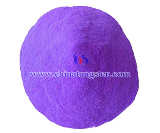 Violet Tungsten Oxide Picture