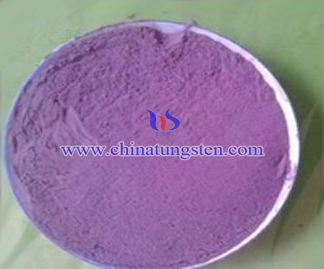 Violet Tungsten Oxide Picture